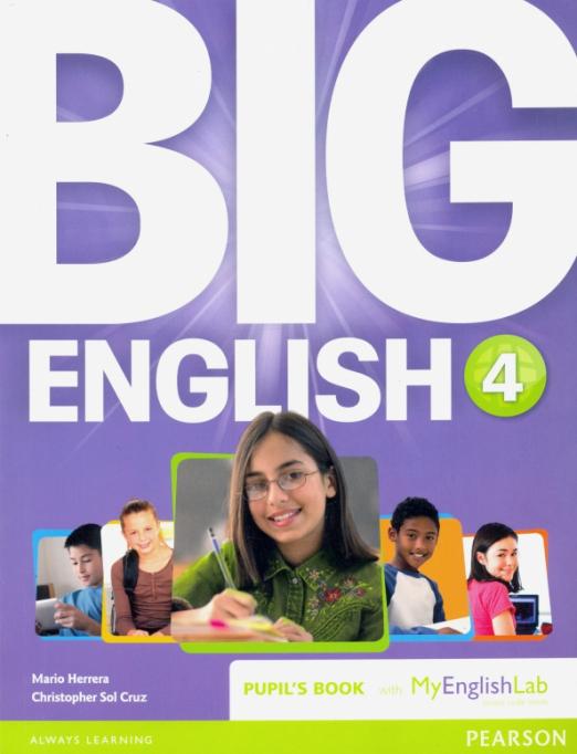 Big English 4 Pupils Book with MyEnglishLab  Учебник с онлайн кодом