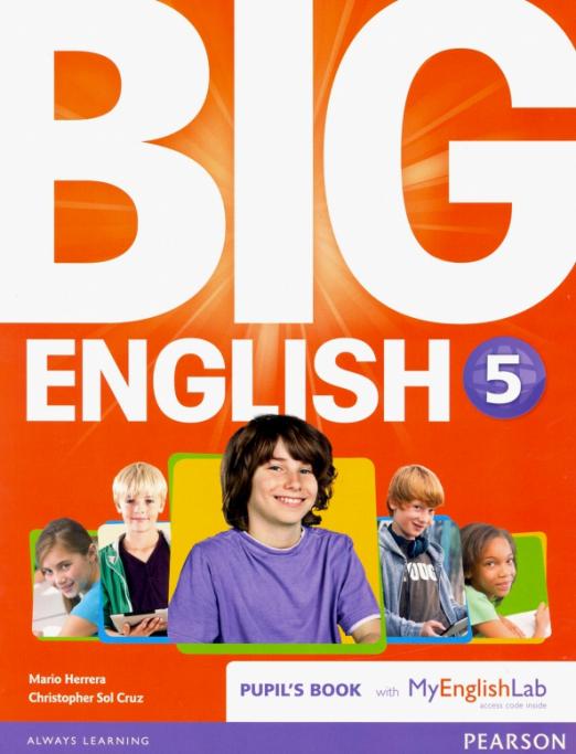 Big English 5 Pupil's Book with MyEnglishLab  Учебник с онлайн кодом