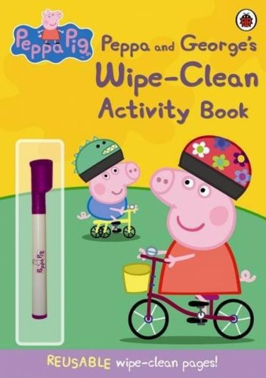 Peppa and George's WipeClean Activity Book