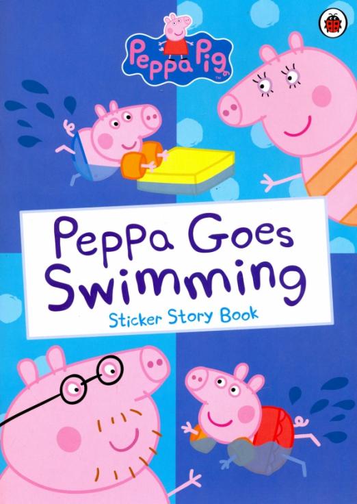 Peppa Pig Peppa Goes Swimming Sticker Story Book