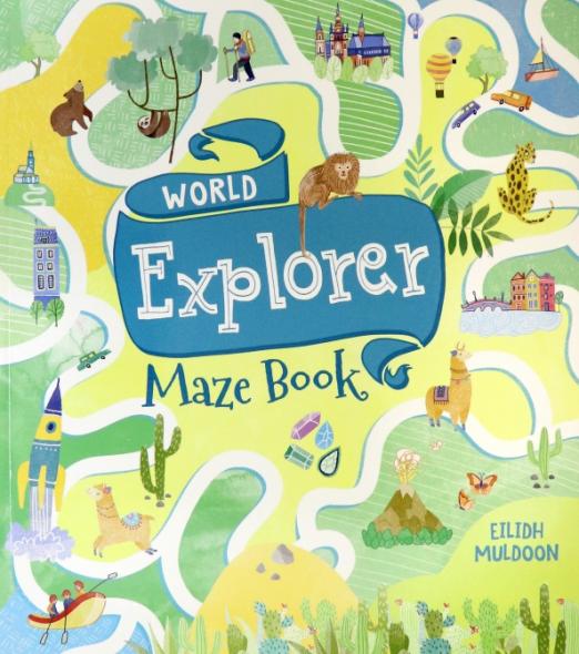 World Explorer Maze Book
