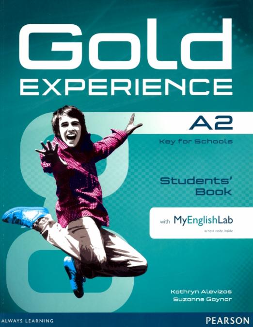 Gold Experience (1st Edition) A2 Students' Book + MyEnglishLab (+DVD) / Учебник + онлайн-код