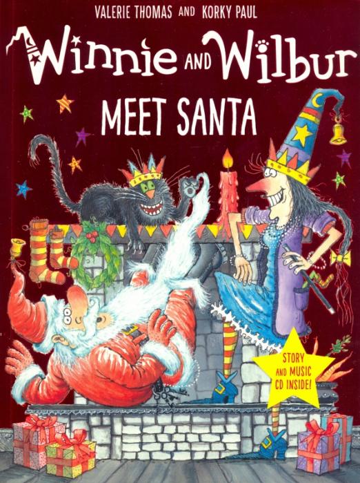 Winnie and Wilbur Meet Santa with audio CD