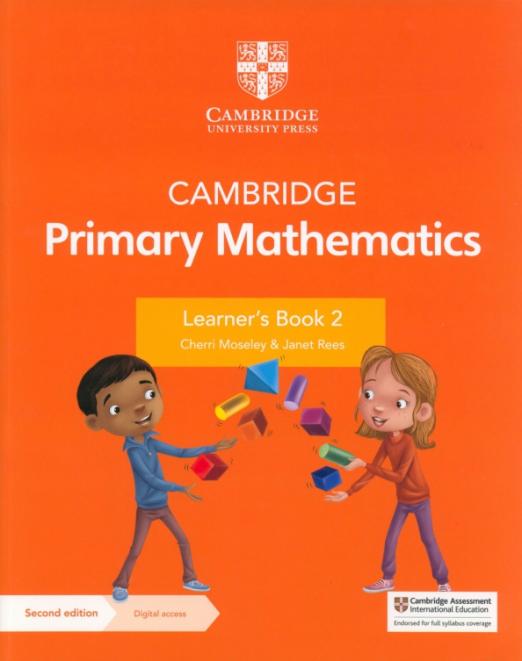 Cambridge Primary Mathematics (Second Edition) Learner's Book 2 + Digital Access 1 Year / Учебник с кодом доступа