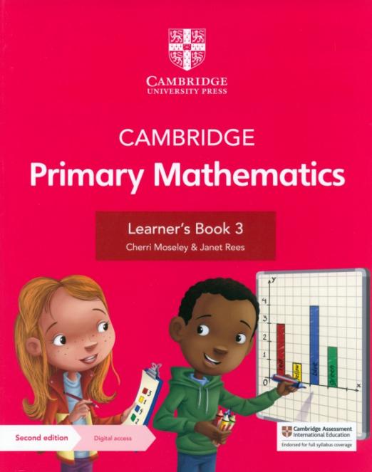 Cambridge Primary Mathematics (Second Edition) Learner's Book 3 + Digital Access 1 Year / Учебник с кодом доступа