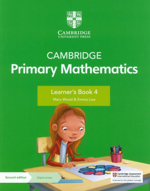 Cambridge Primary Mathematics (Second Edition) Learner's Book 4 + Digital Access 1 Year / Учебник с кодом доступа