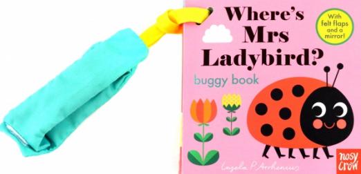 Where's Mrs Ladybird Buggy Book
