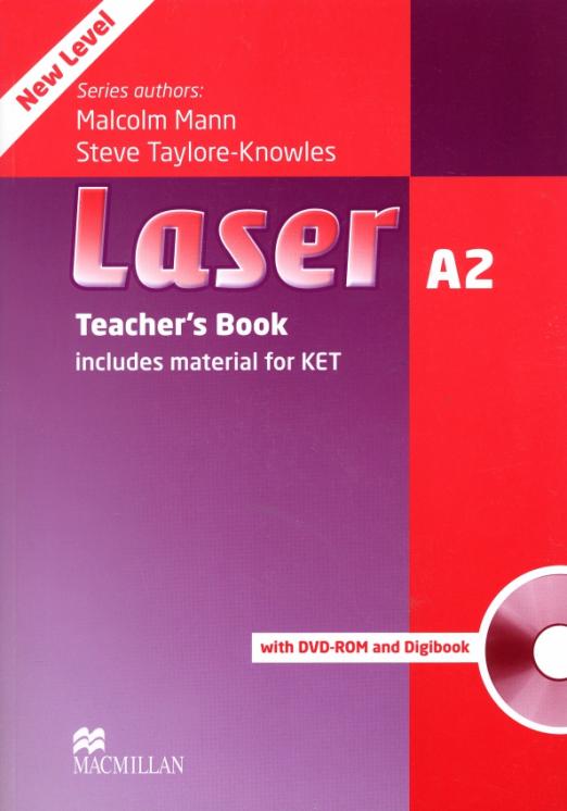 Laser Third Edition A2 Teacher's Book with DVD Книга для учителя с DVD