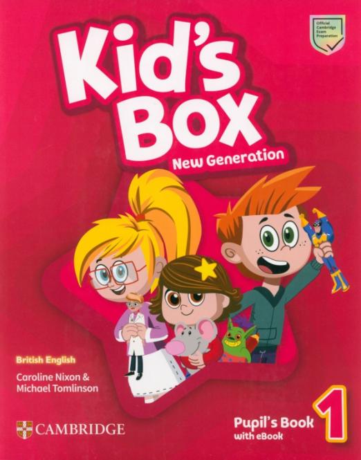 Kid's Box New Generation 1 Pupil's Book with eBook Учебник с электронной версией