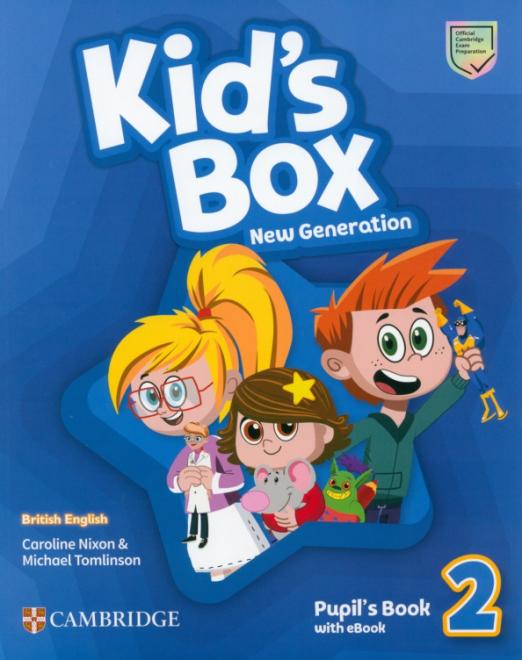 Kid's Box New Generation 2 Pupil's Book with eBook Учебник с электронной версией