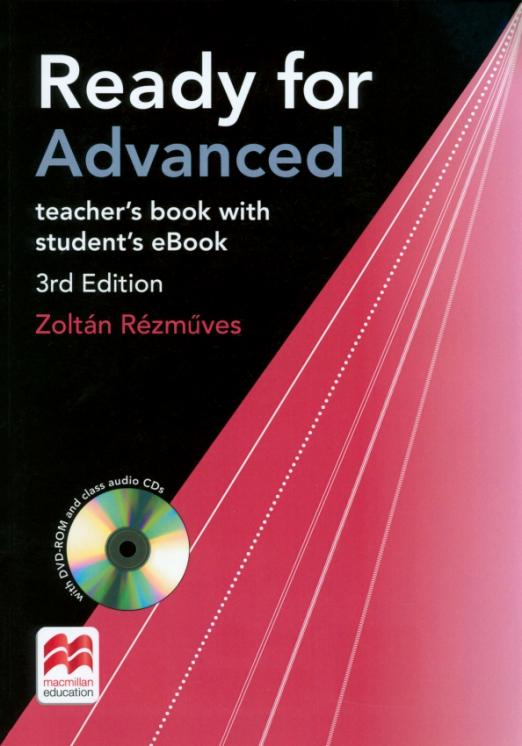 Ready for Advanced Teacher's Book with Student's eBook DVD Книга для учителя с диском