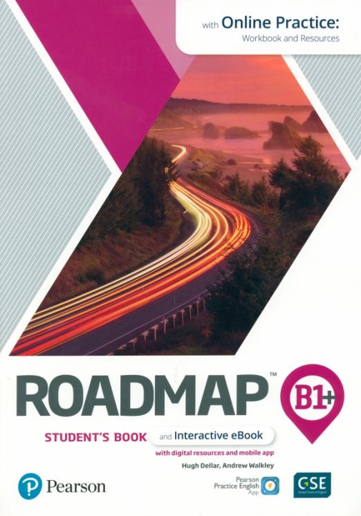 Roadmap B1+ Student's Book + eBook + Online Practice + Digital Resources + App / Учебник + электронные версии учебника и тетради + онлайн код