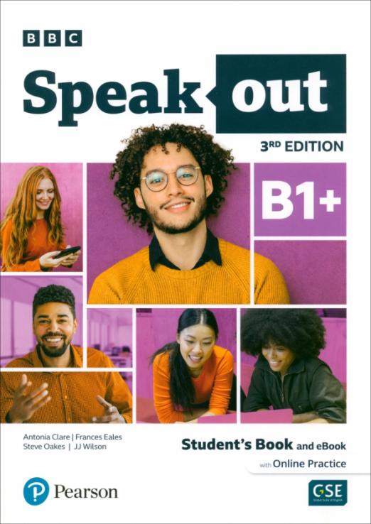 Speakout 3rd Edition B1 Plus Student's Book and eBook with Online Practice Учебник с электронной версией и онлайн кодом