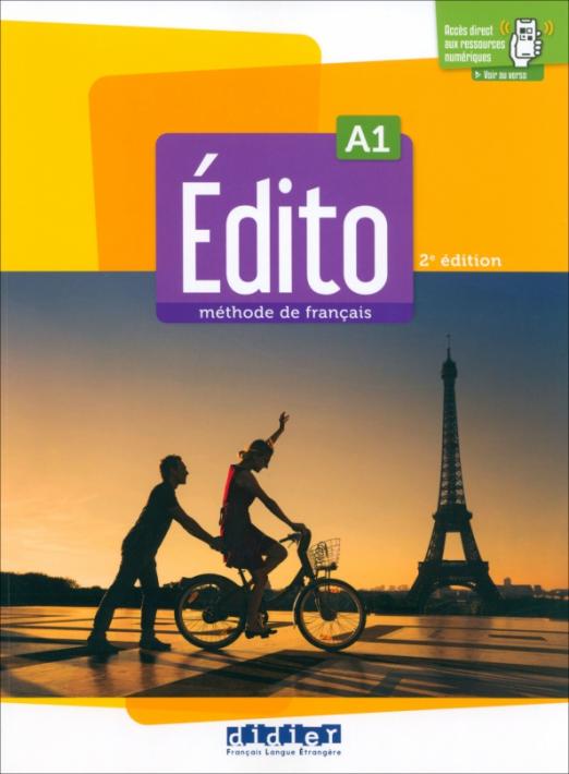 Edito A1 2e Edition Livre  didierfle app Учебник