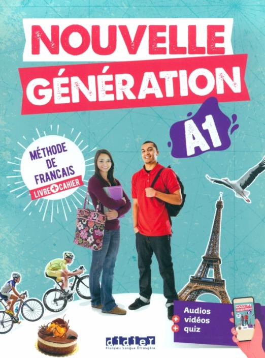 Nouvelle Generation A1 Livre  Cahier  didierfle app Рабочая тетрадь