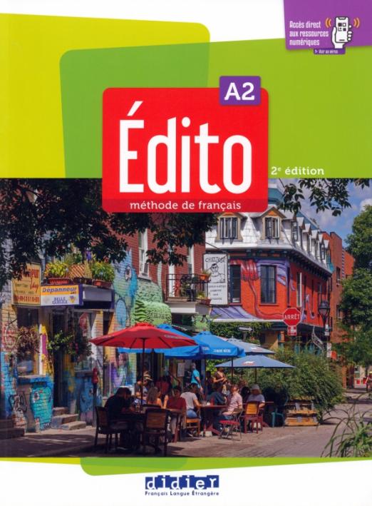 Edito A2 2e Edition Livre  didierfle app Учебник
