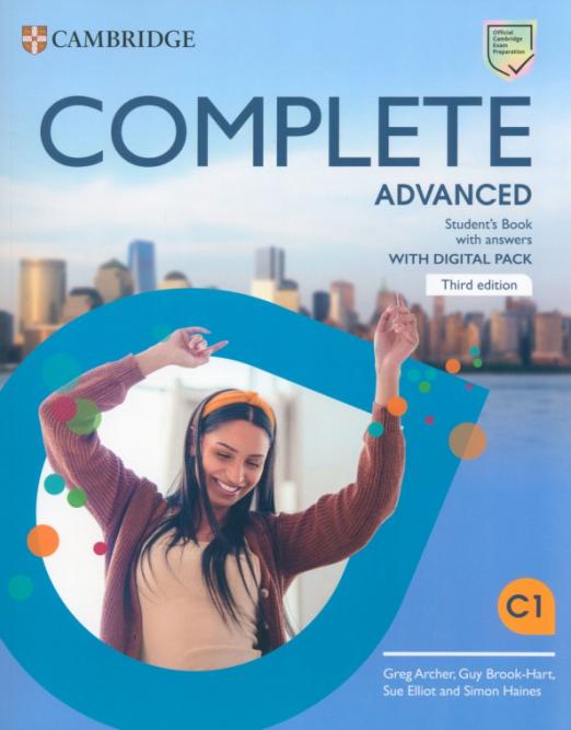 Complete Advanced Third Edition Student's Book with Answers with Digital Pack Учебник с онлайн кодом
