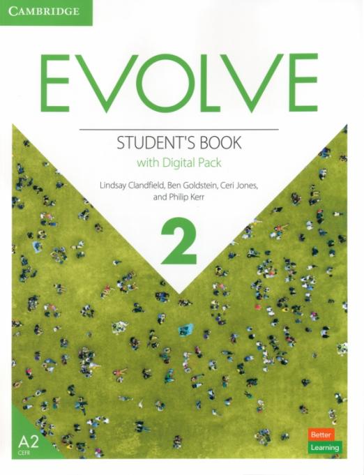 Evolve 2 Students Book + Digital Pack / Учебник + онлайн-код
