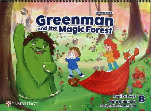 Greenman and the Magic Forest (2nd Edition) B Pupils Book with Digital Pack Учебник с онлайн кодом