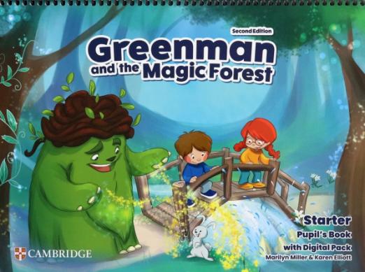 Greenman and the Magic Forest (2nd Edition) Starter Pupils Book with Digital Pack Учебник с онлайн кодом