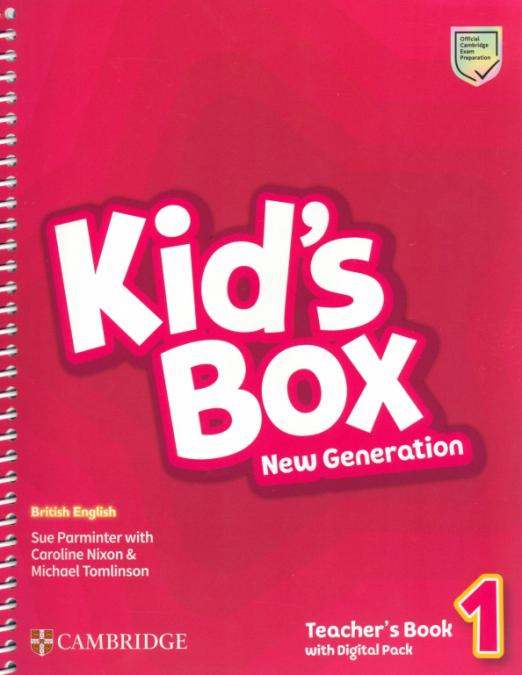 Kid's Box New Generation 1 Teacher's Book with Digital Pack Книга для учителя с онлайн кодом