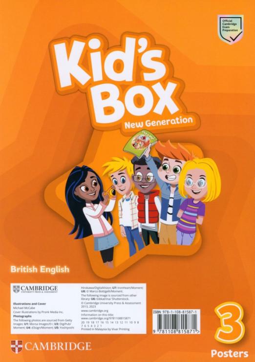 Kid's Box New Generation 3 Posters Постеры