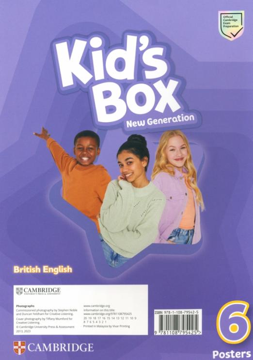 Kid's Box New Generation 6 Posters Постеры