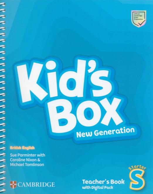 Kid's Box New Generation Starter Teacher's Book with Digital Pack Книга для учителя с онлайн кодом