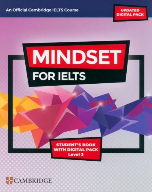 Mindset for IELTS 3 Students Book with Updated Digital Pack Учебник с обновленным онлайн кодом