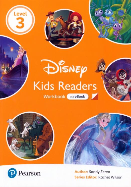 Disney Kids Readers. Level 3. Workbook with eBook Рабочая тетрадь