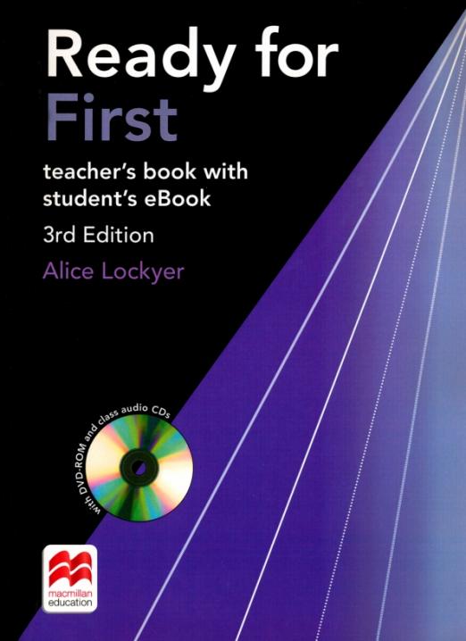 Ready for First (3rd edition) Teacher's Book + eBook +DVD / Книга для учителя