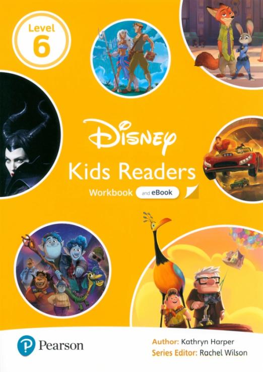 Disney Kids Readers 6 Workbook with eBook / Рабочая тетрадь