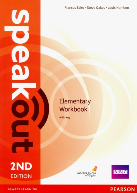 Speakout 2nd edition Elementary Workbook with Key  Рабочая тетрадь c ответами