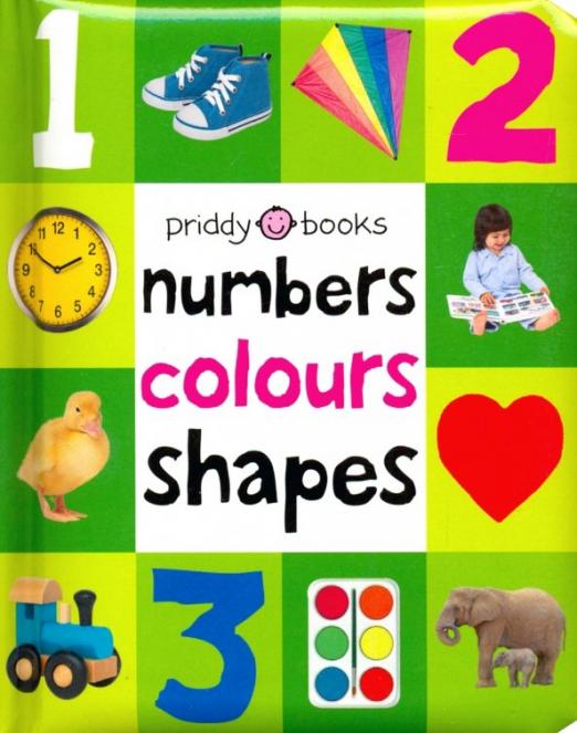 Numbers, Colours Shapes (soft to touch board book)