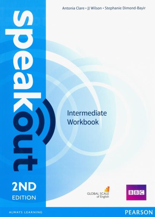 Speakout 2nd edition Intermediate Workbook without Key  Рабочая тетрадь без ответов