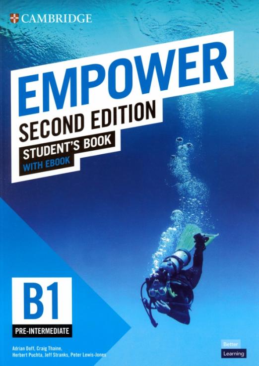 Empower (Second Edition) Pre-Intermediate B1 Student's Book + eBook / Учебник + электронная книга