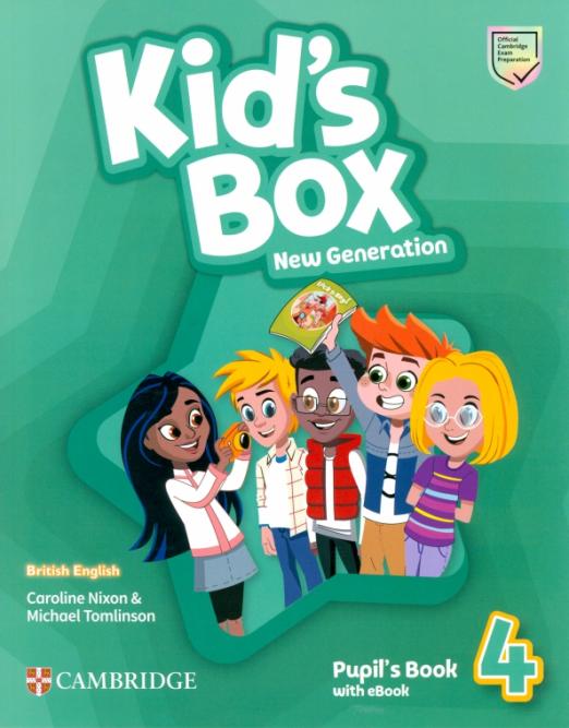 Kid's Box (New Generation) 4 Pupil's Book with eBook / Учебник + электронная версия