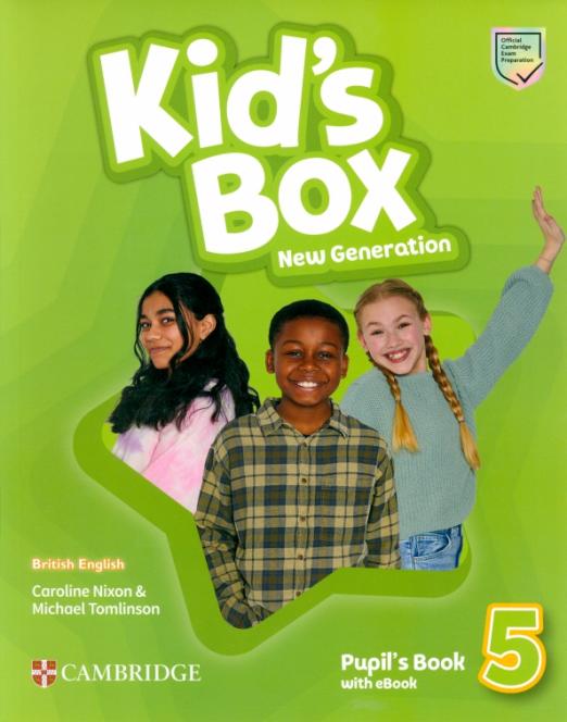 Kid's Box (New Generation) 5 Pupil's Book with eBook / Учебник + электронная версия