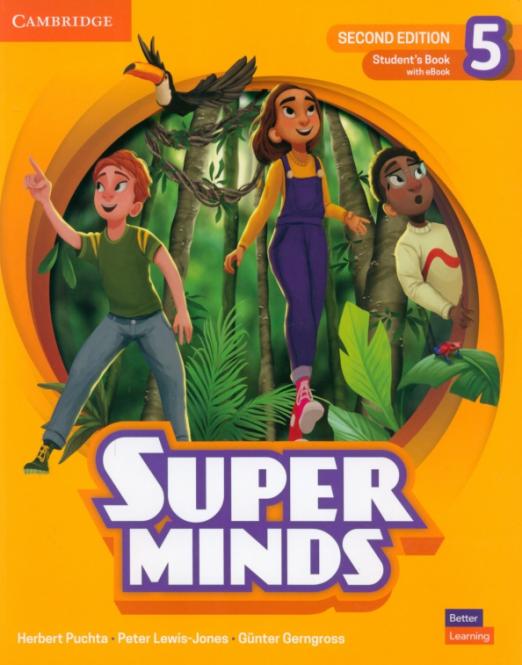 Super Minds (2nd Edition) 5 Student's Book + eBook / Учебник + электронная версия
