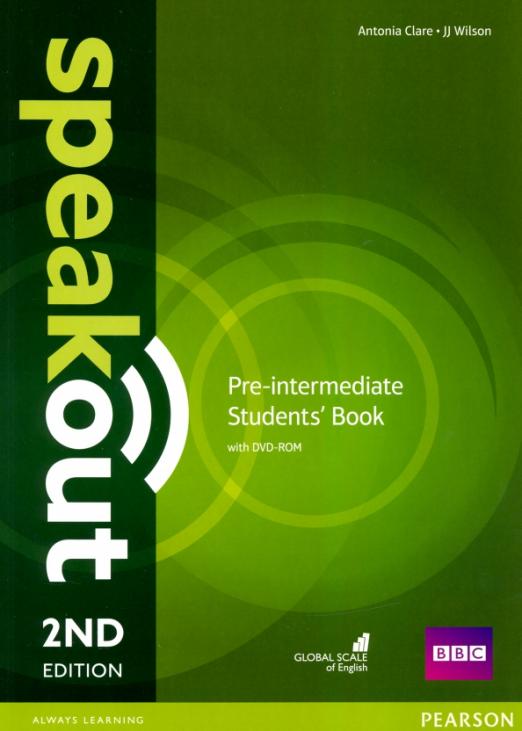 Speakout 2nd edition Preintermediate Students' Book with DVD  Учебник с DVD