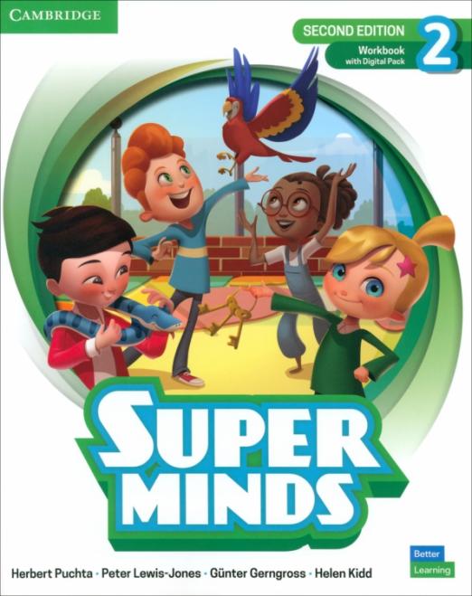 Super Minds (2nd Edition) 2 Workbook + Digital Pack / Рабочая тетрадь + онлайн-код