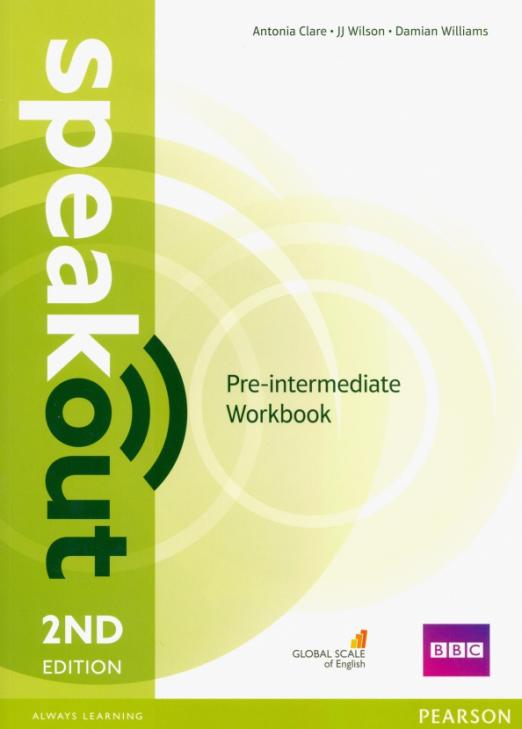 Speakout 2nd edition Preintermediate Workbook without key  Рабочая тетрадь без ответов