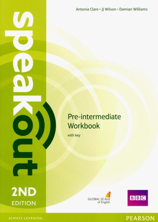 Speakout 2nd edition Pre Intermediate Workbook with Key  Рабочая тетрадь c ответами