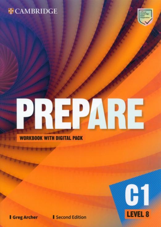 Prepare (Second Edition) 8 Workbook + Digital Pack / Рабочая тетрадь + онлайн-код