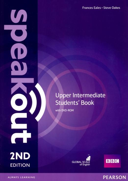 Speakout 2nd edition Upper Intermediate Students' Book with DVD  Учебник с DVD