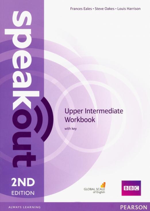 Speakout 2nd edition Upper Intermediate Workbook with Key  Рабочая тетрадь c ответами