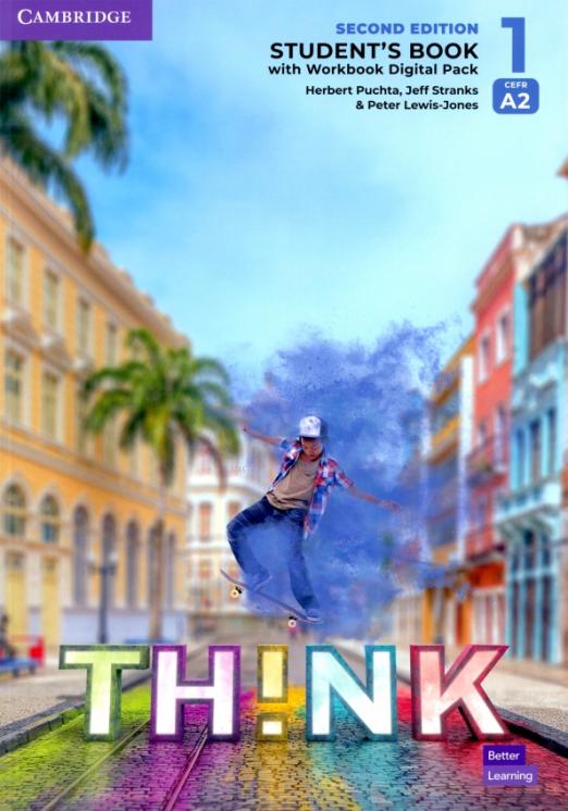 Think (Second Edition) 1 Student's Book + Workbook Digital Pack / Учебник + онлайн-тетрадь