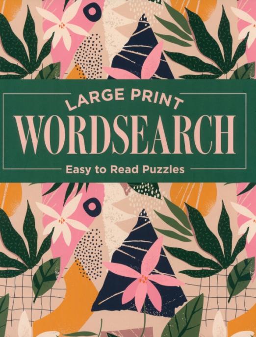 Large Print Wordsearch. Easy to Read Puzzles