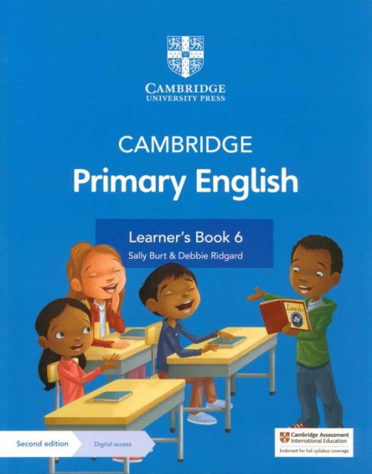 Cambridge Primary English (Second Edition) 6 Learner's Book with Digital Access / Учебник + онлайн-доступ