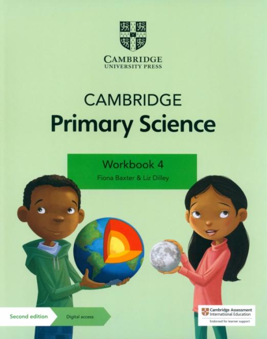Cambridge Primary Science (Second Edition) Workbook 4 with Digital Access / Рабочая тетрадь + онлайн-доступ